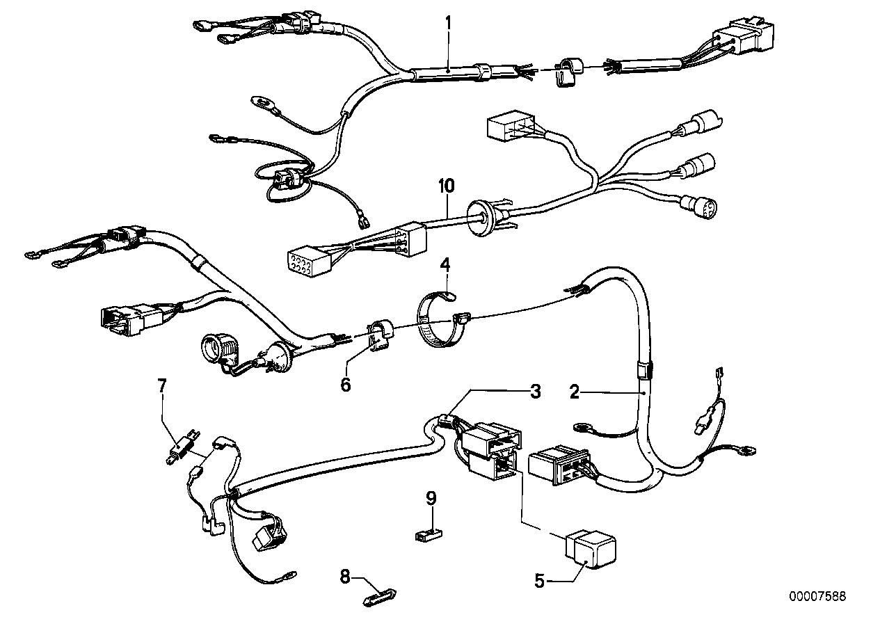 WIRING HARNESS LEVELLING DEVICE