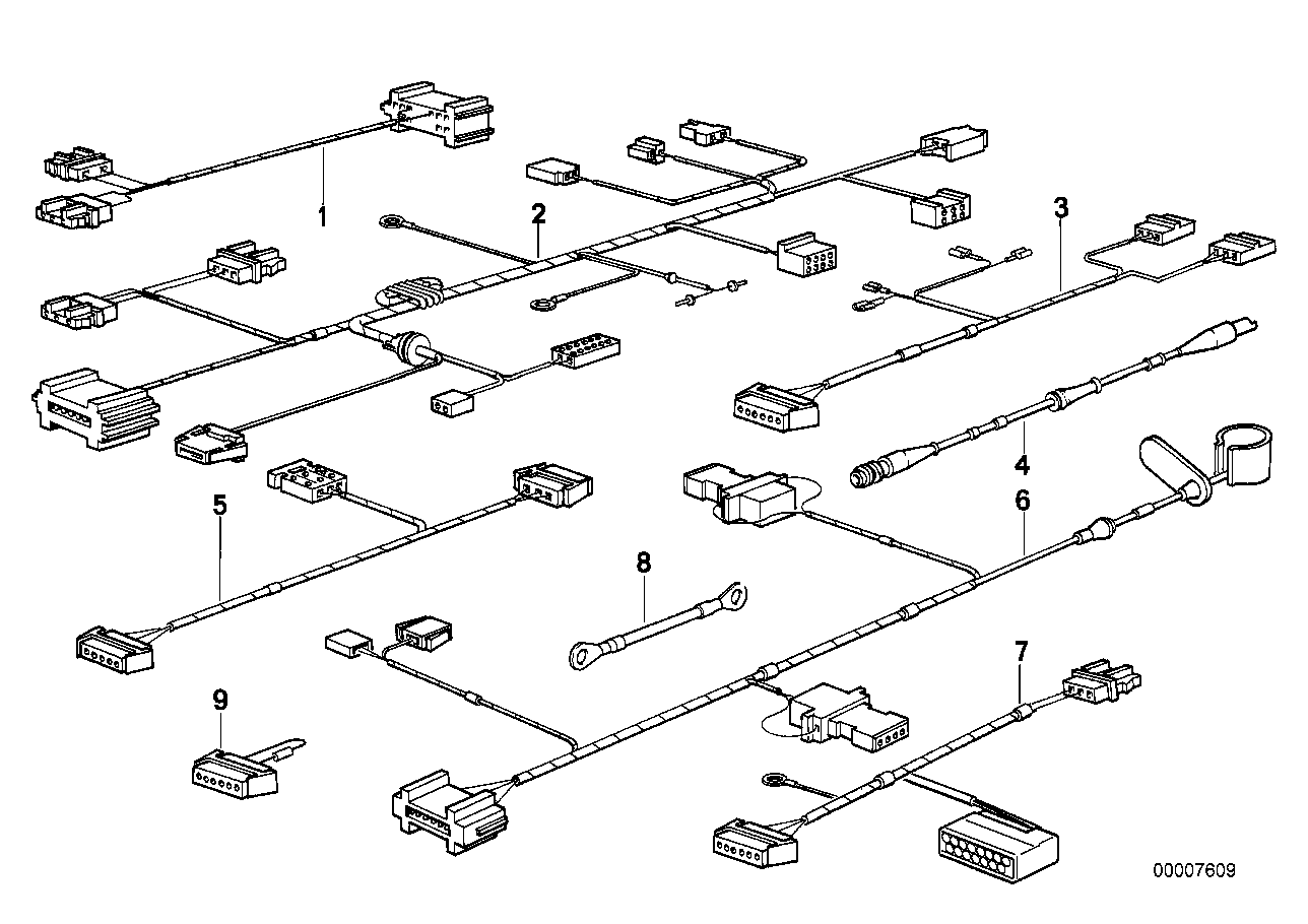 VARIOUS ADDITIONAL WIRING SETS