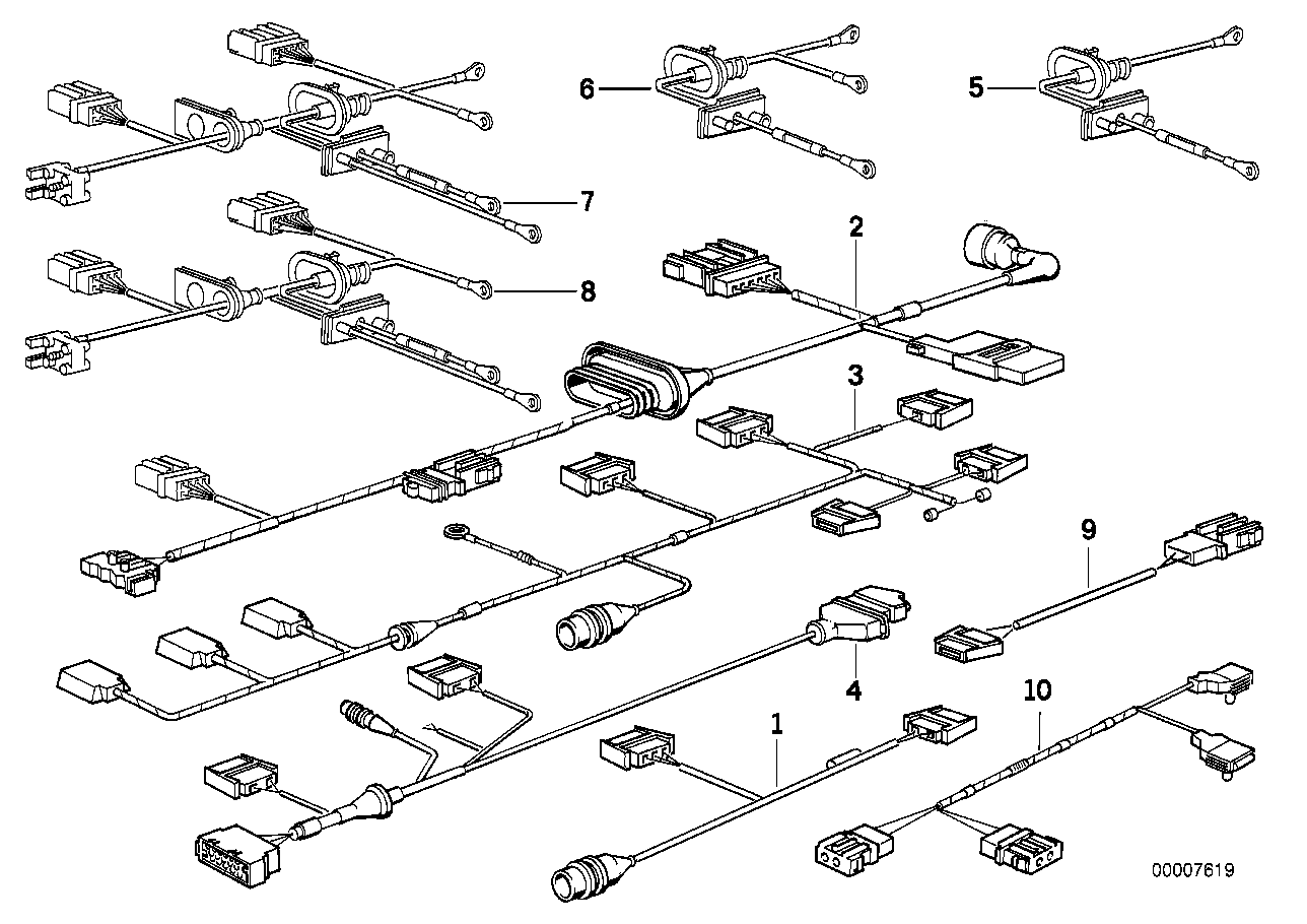 VARIOUS ADDITIONAL WIRING SETS