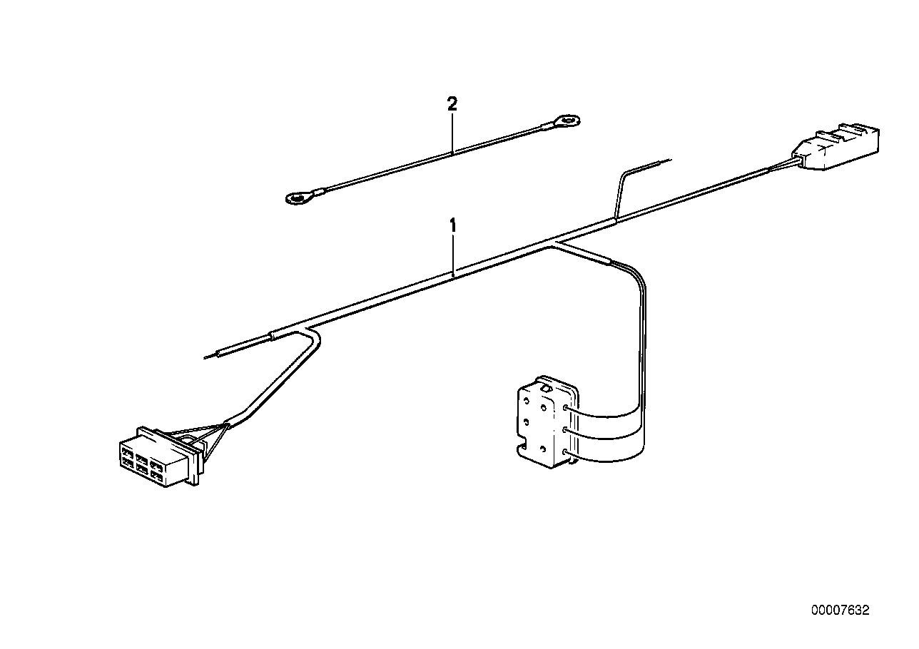 WIRING SET ELECTR.SLIDING LIFTING ROOF