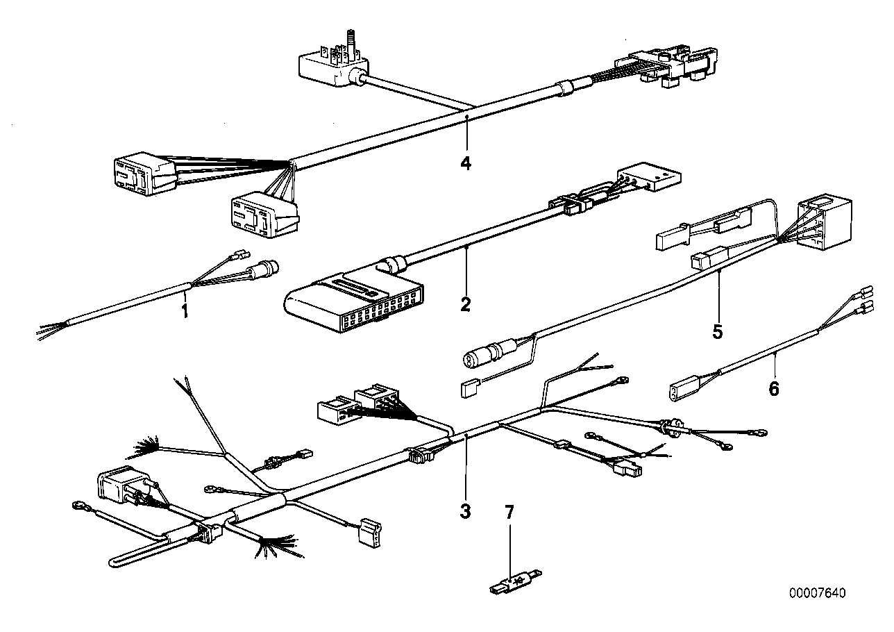 VARIOUS ADDITIONAL WIRING SETS