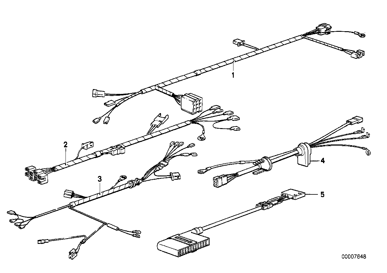 VARIOUS ADDITIONAL WIRING SETS