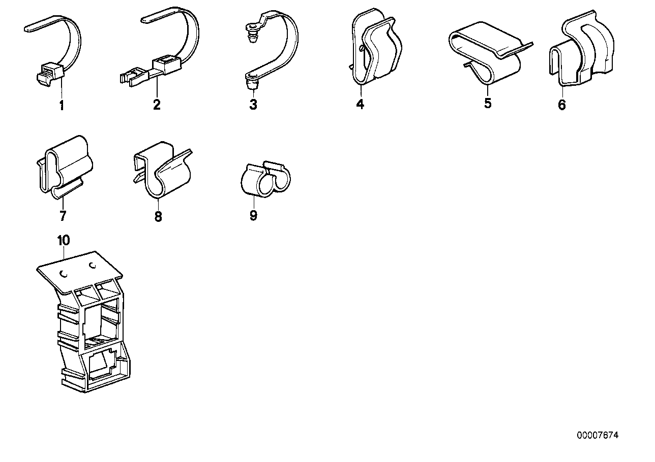 CABLE CLAMPS/CABLE TIES