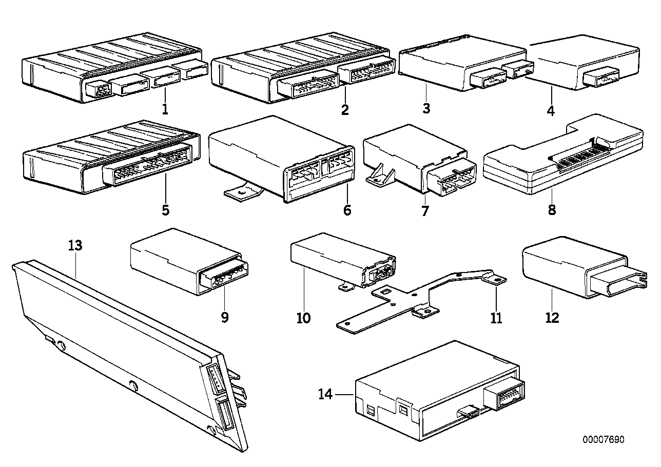 BODY CONTROL UNITS AND MODULS