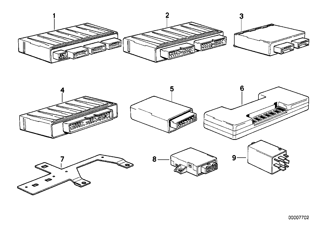 BODY CONTROL UNITS AND MODULS