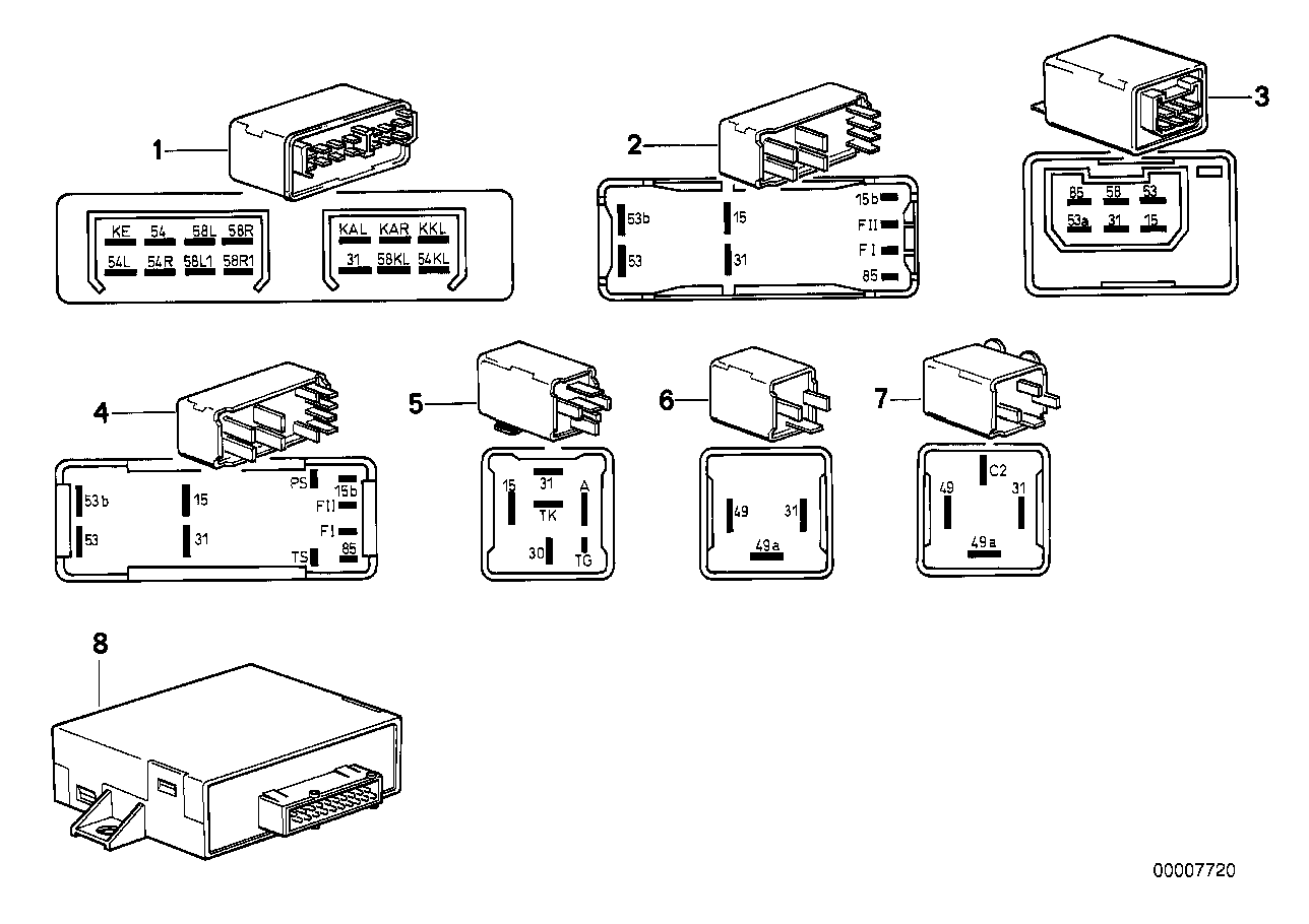 BODY CONTROL UNITS AND MODULS