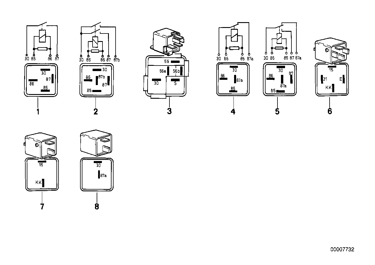 VARIOUS RELAYS