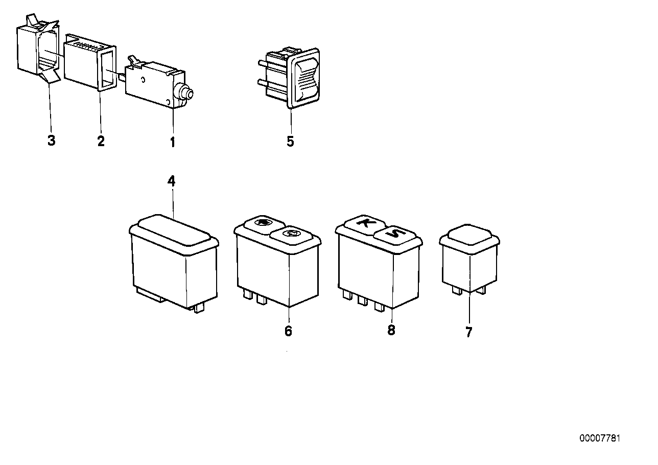 SWITCH-CENTER CONSOLE