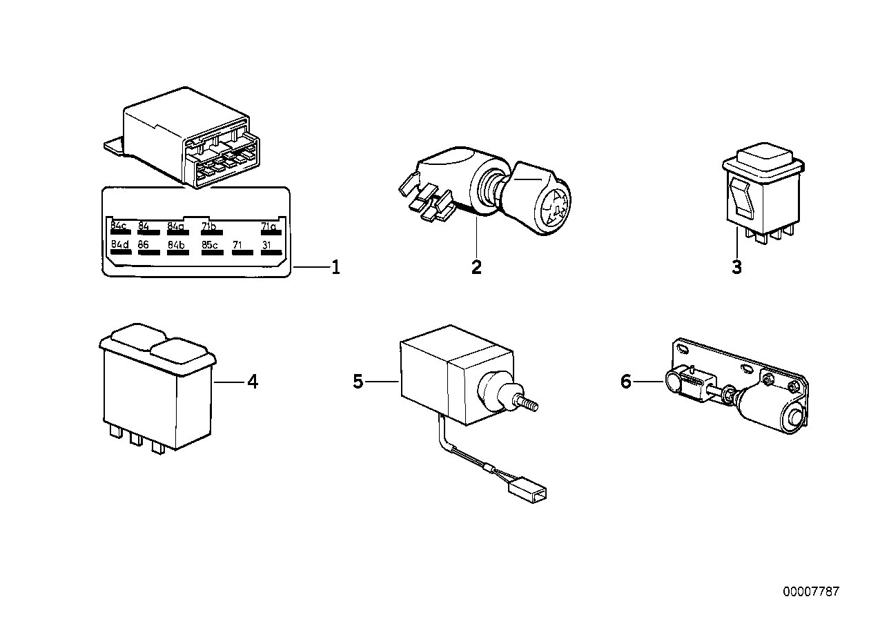 VARIOUS SWITCHES