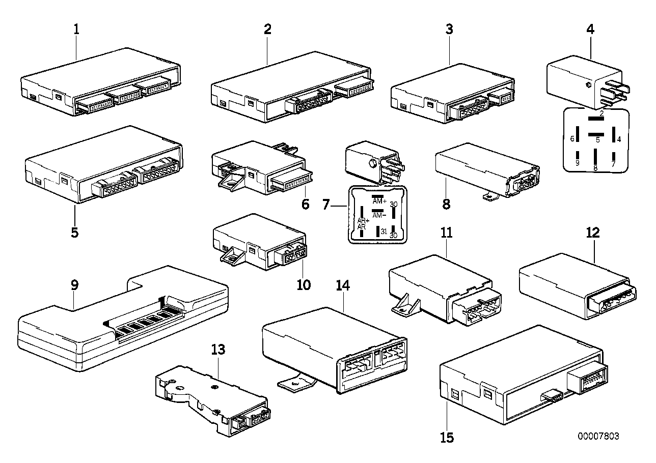 BODY CONTROL UNITS AND MODULS