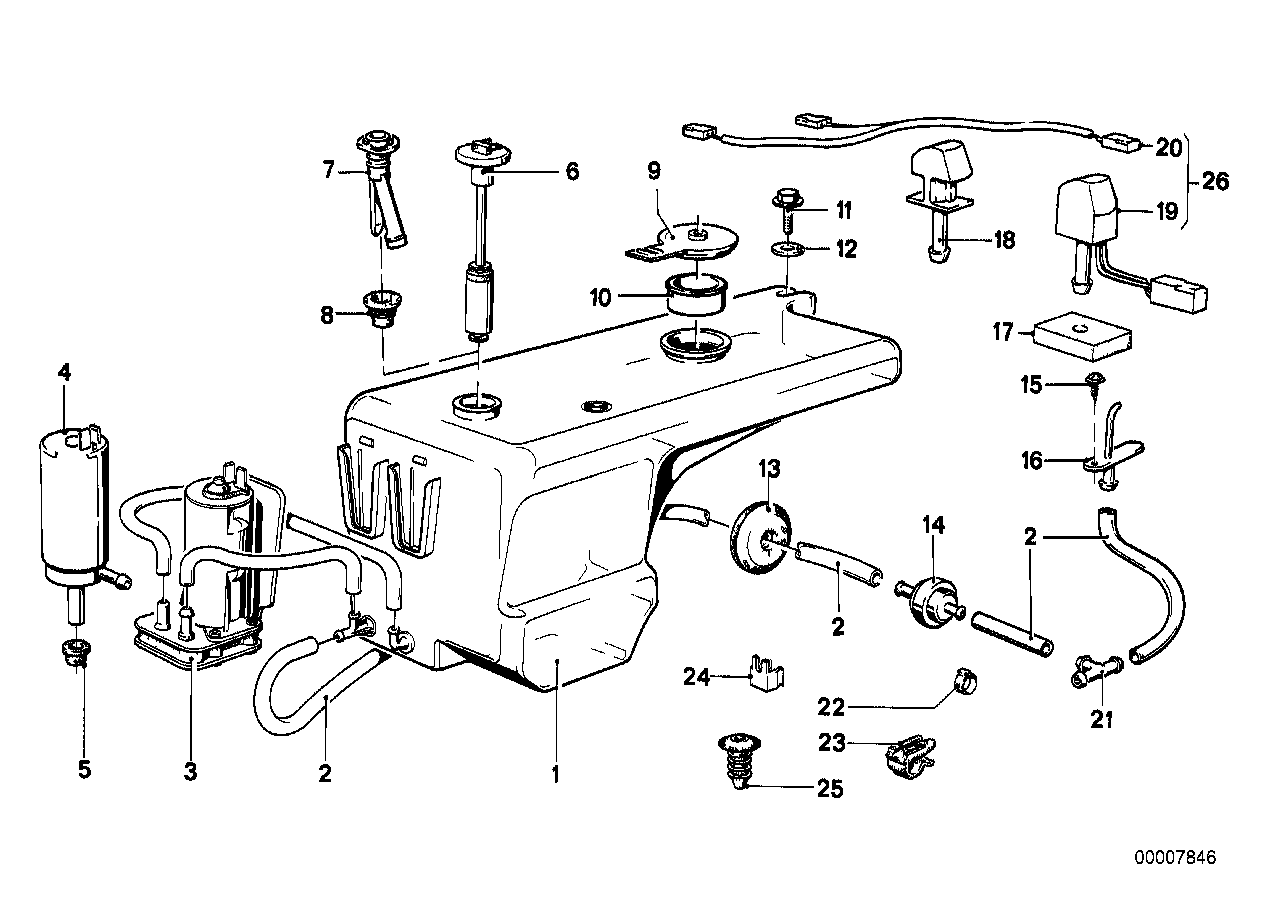 WASH PUMP/FLUID CONTAINER