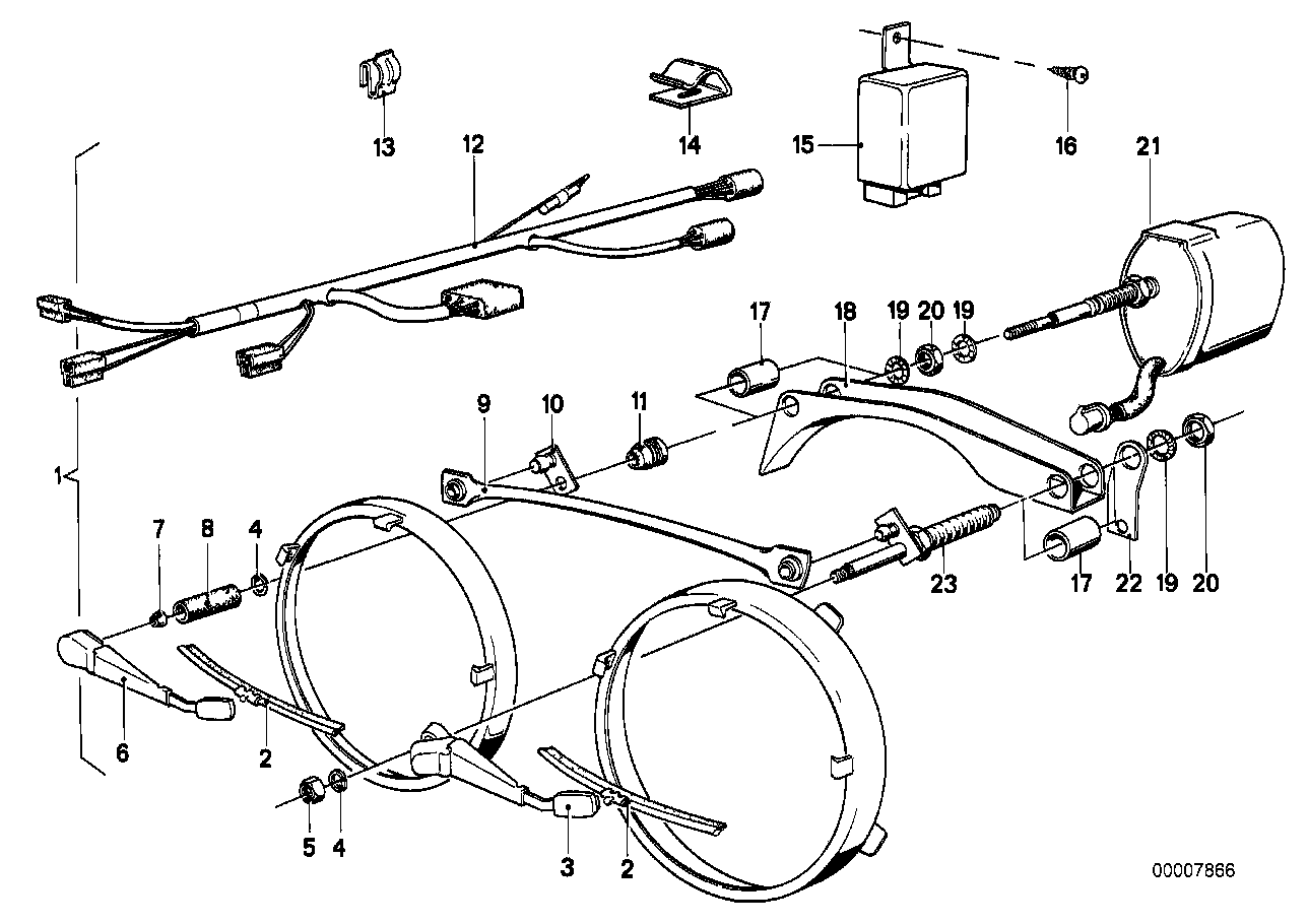 RETROFIT KIT, HEADLIGHT CLEANING SYSTEM