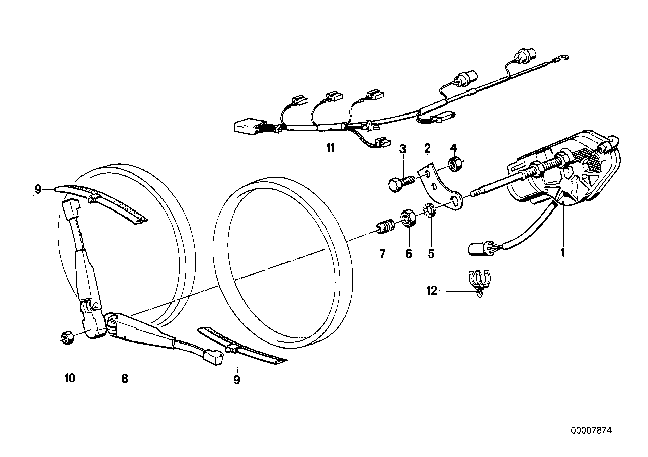 SINGLE PARTS FOR HEAD LAMP CLEANING