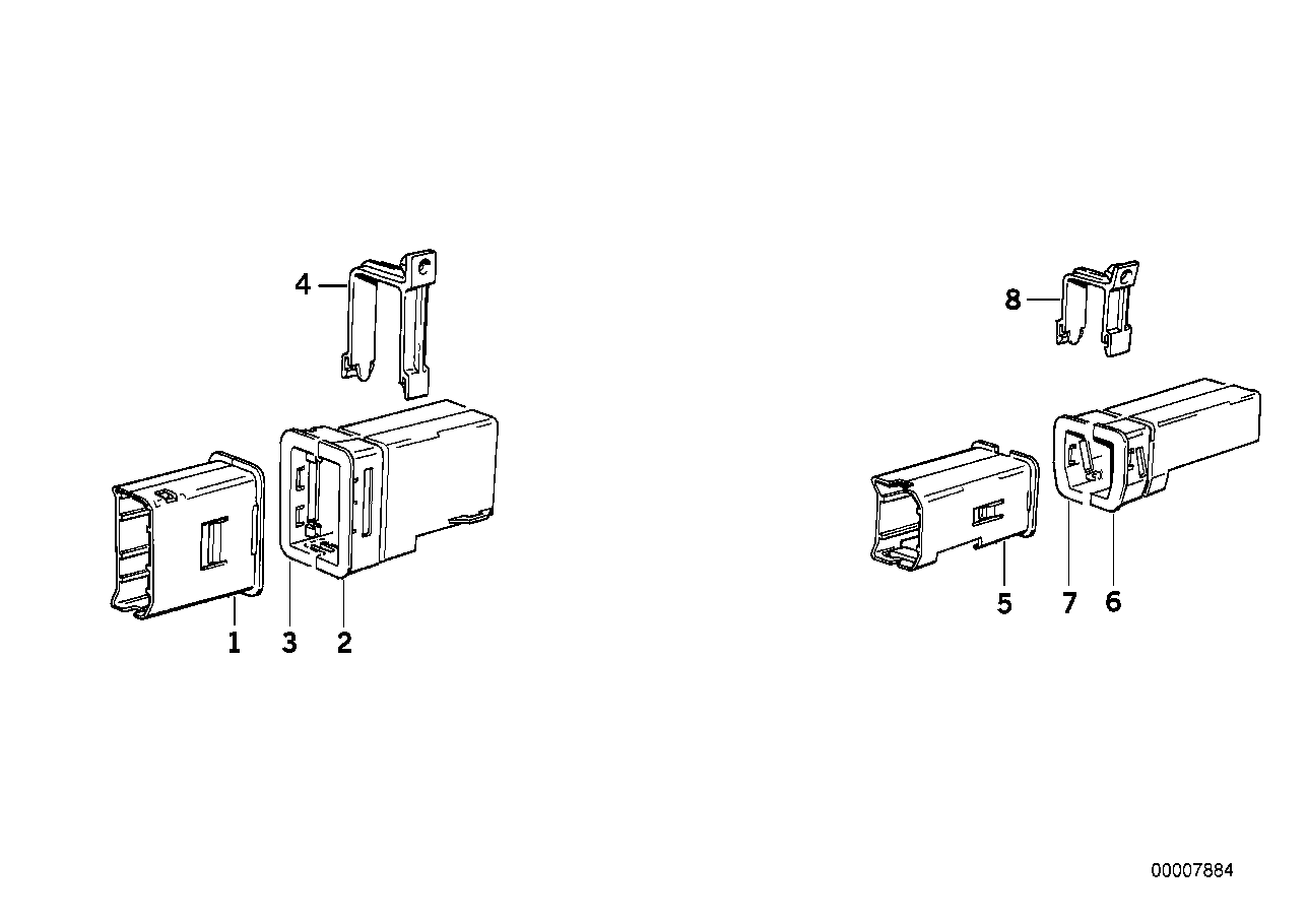 WIRING CONNECTIONS-BRACKET