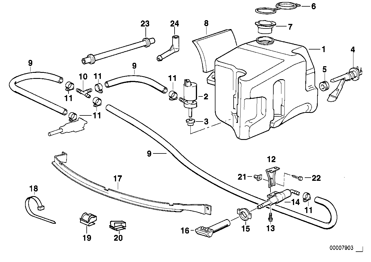 SINGLE PARTS FOR HEAD LAMP CLEANING