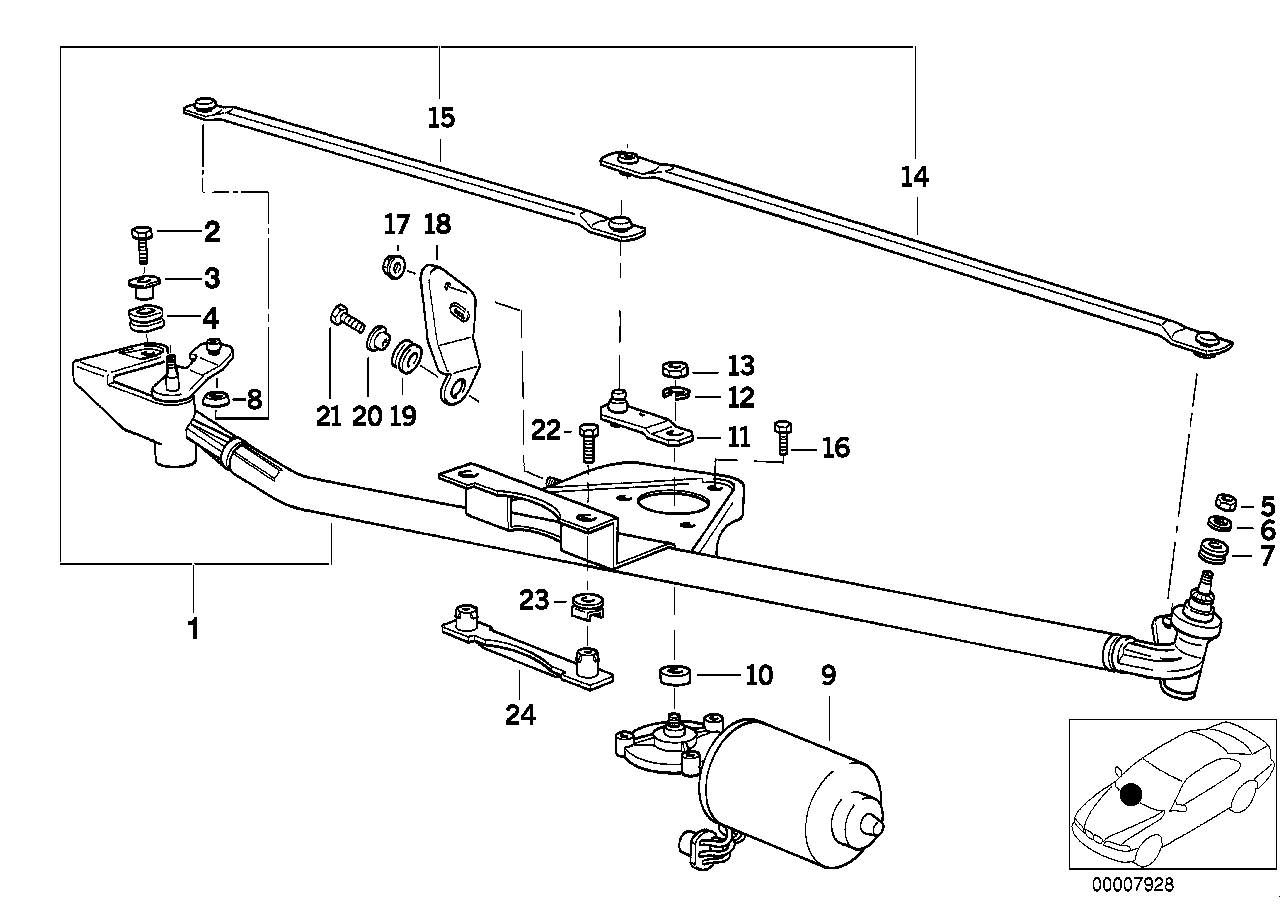 SINGLE WIPER PARTS