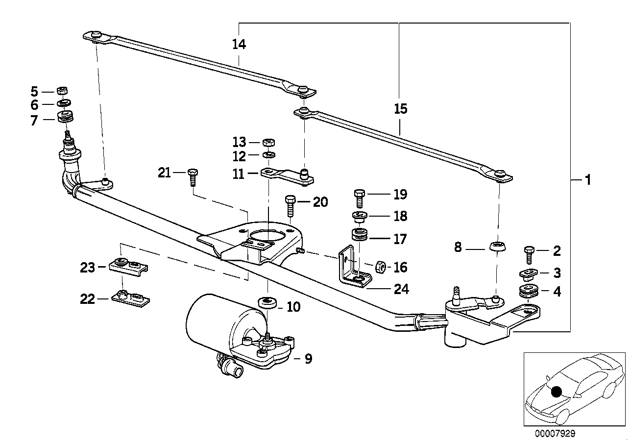 SINGLE WIPER PARTS