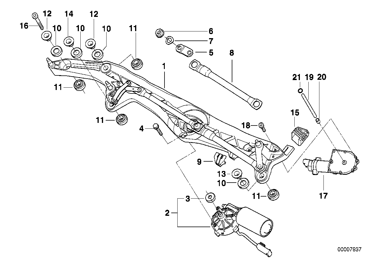 SINGLE WIPER PARTS