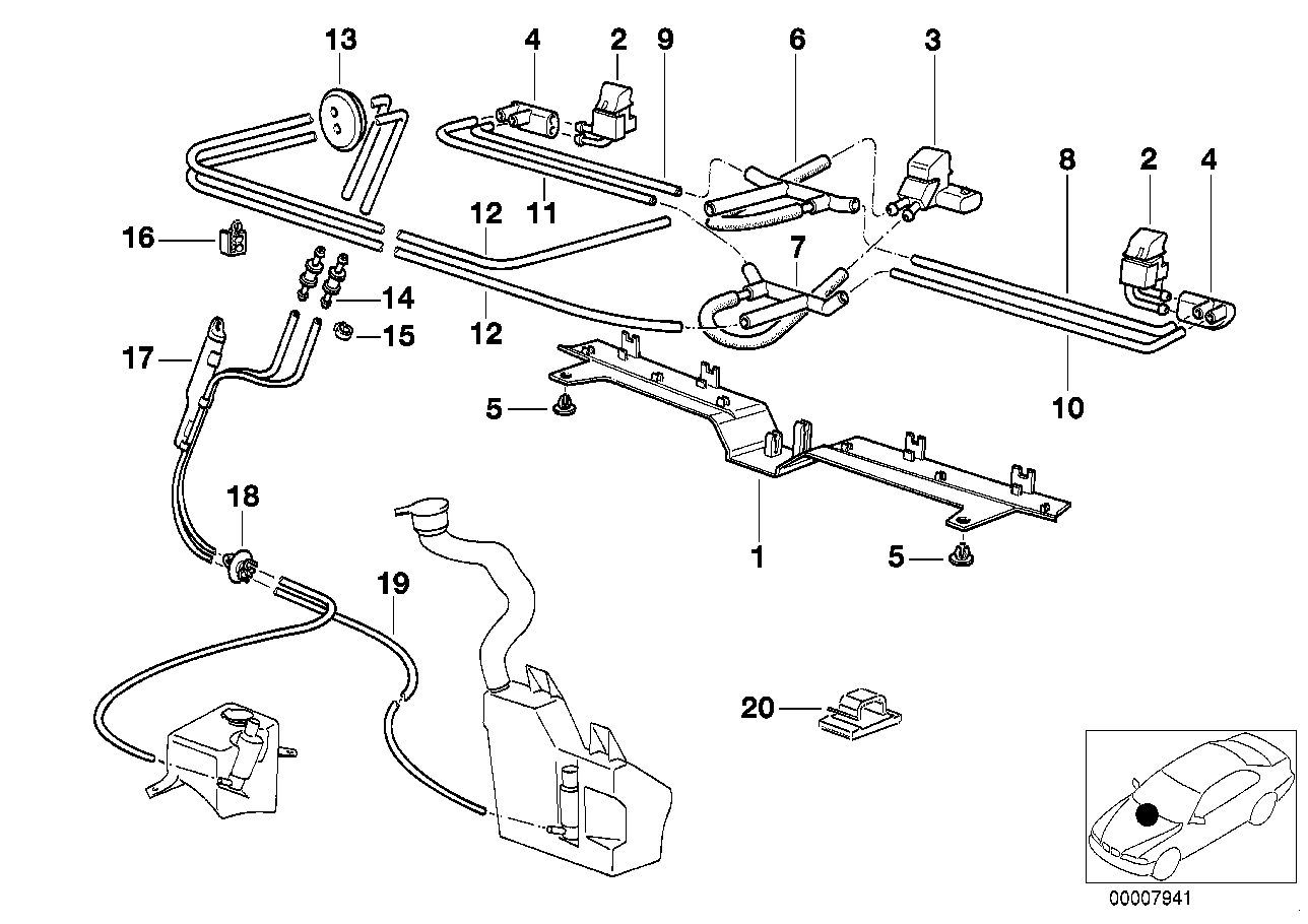 PARTS F 3-JET INTENSIVE WINDSH.CLEANING