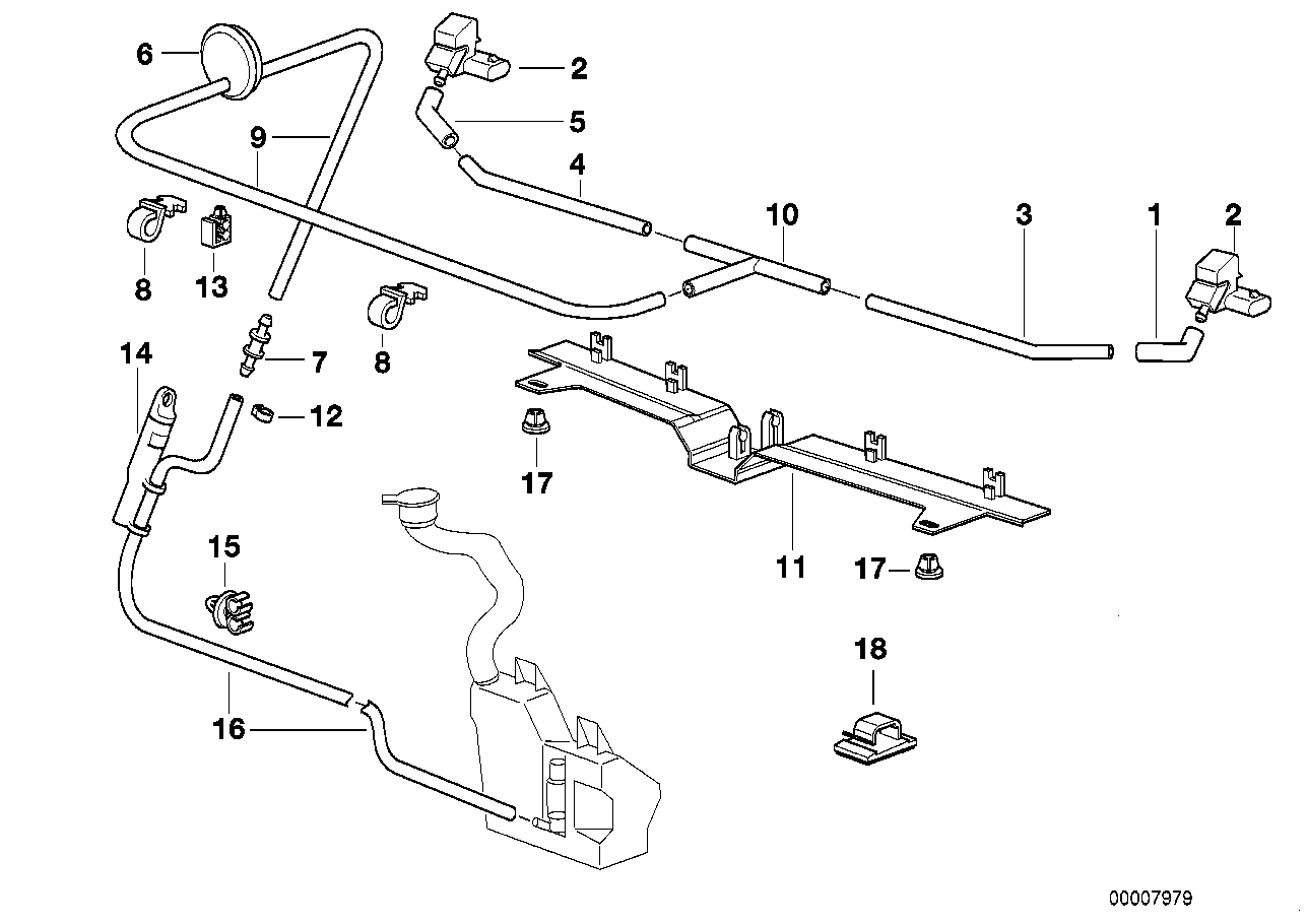 SINGLE PARTS FOR WINDSHIELD CLEANING