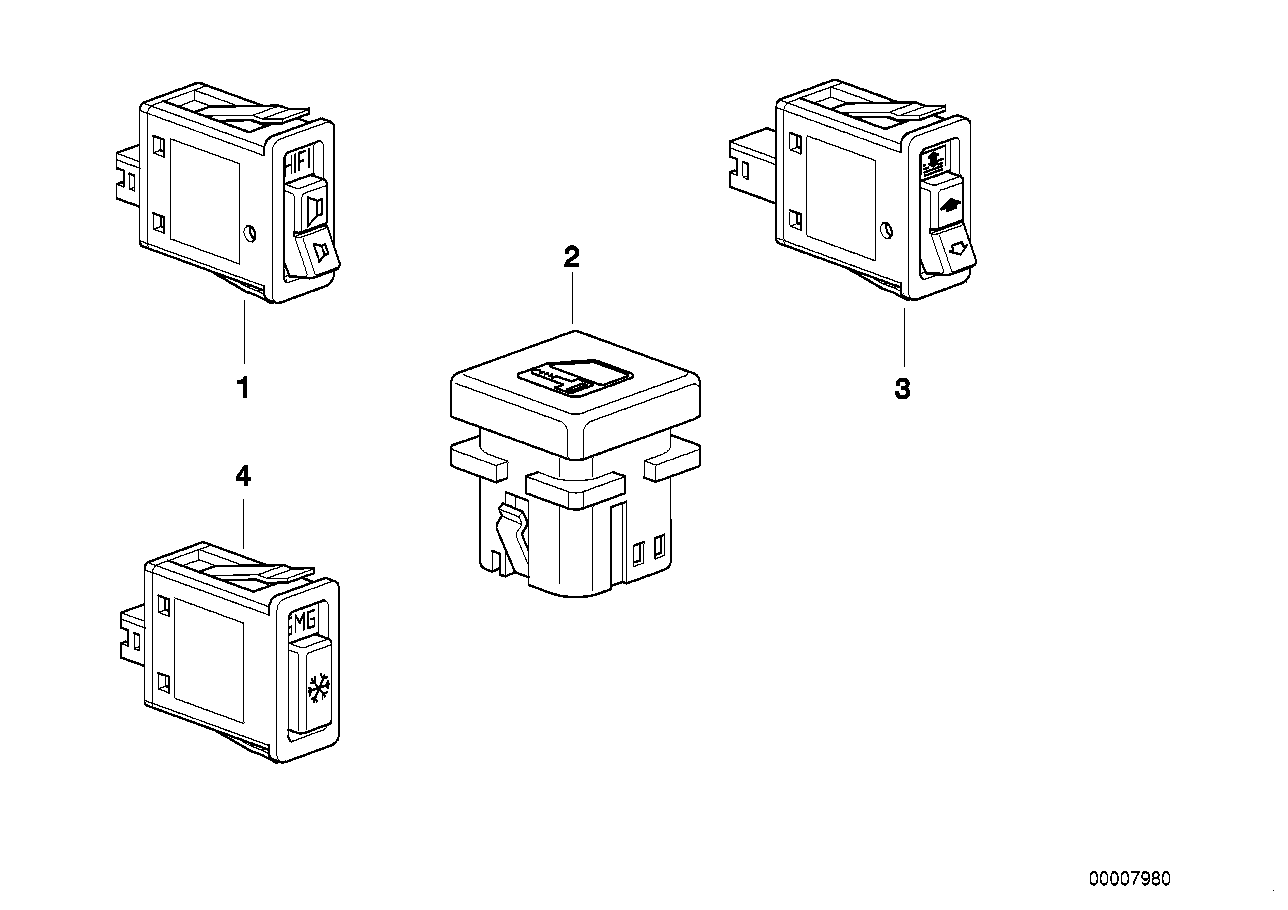 VARIOUS SWITCHES