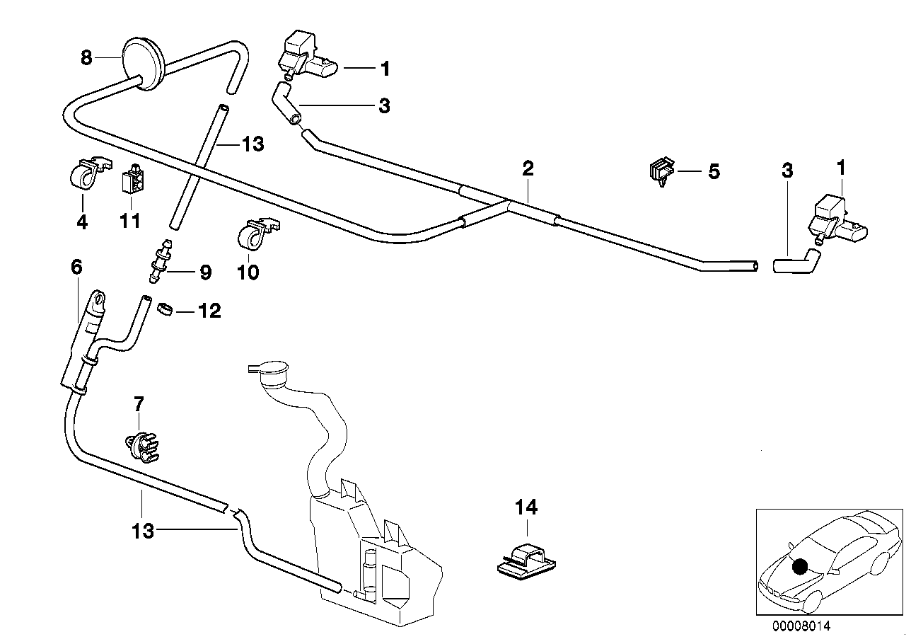 SINGLE PARTS FOR WINDSHIELD CLEANING