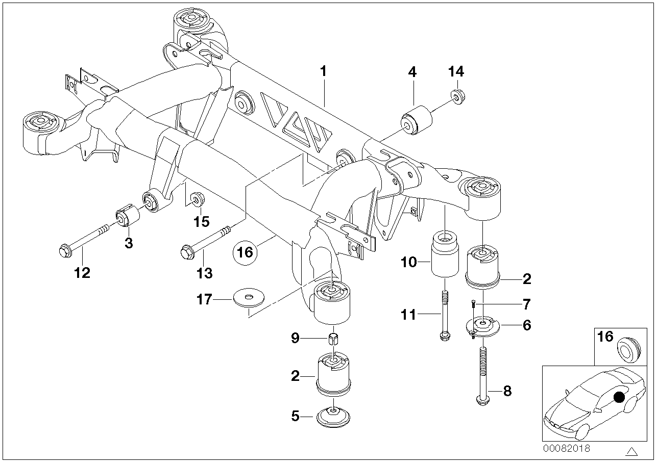 REAR AXLE CARRIER