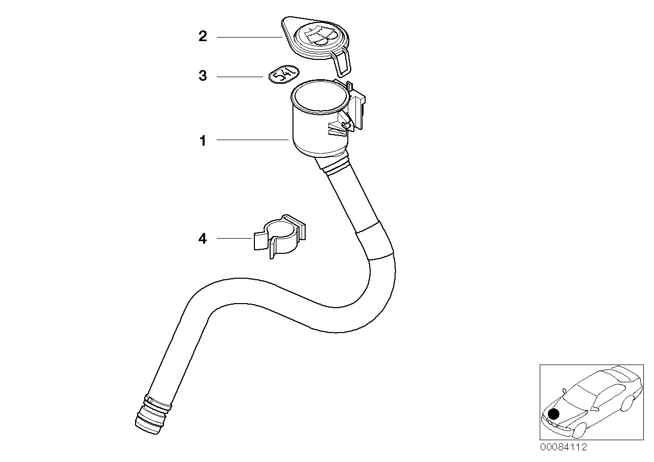 FILLER PIPE FOR WASH CONTAINER