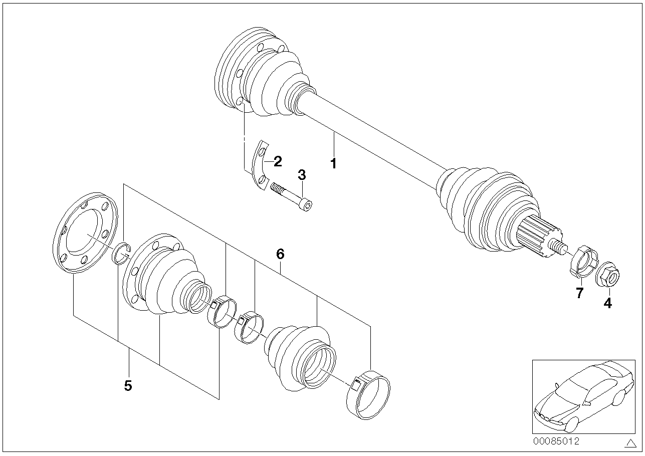 OUTPUT SHAFT