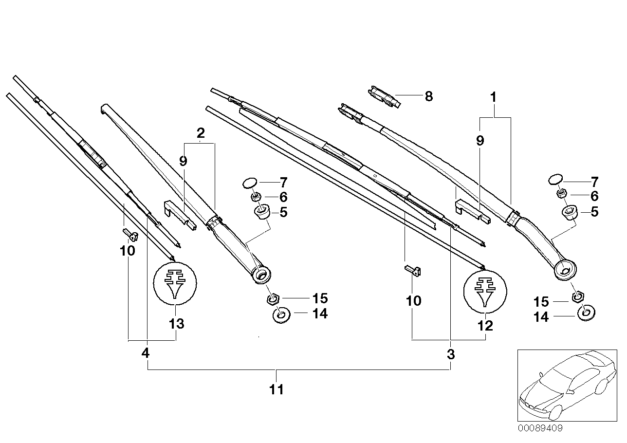 WIPER ARM/WIPER BLADE