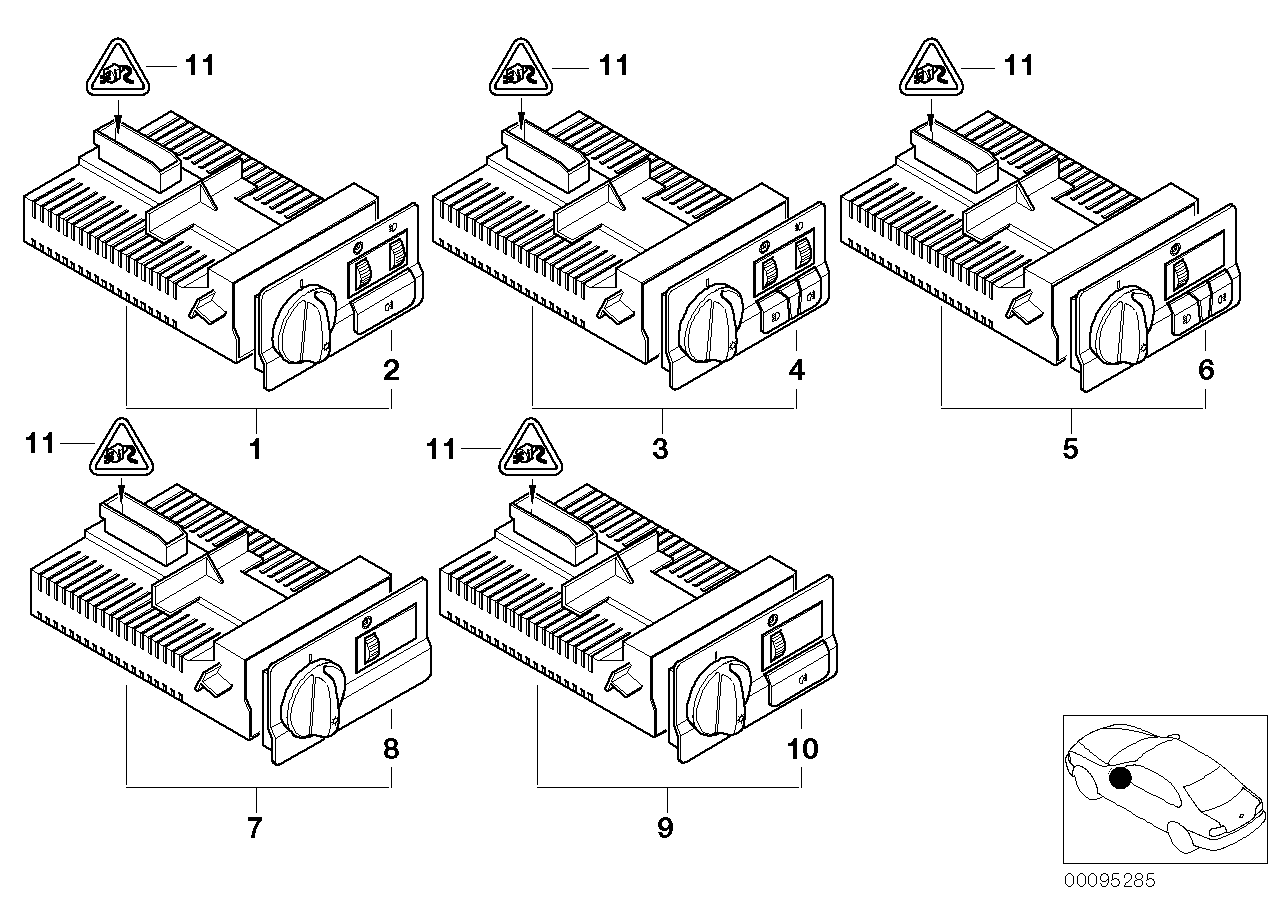 SWITCH UNIT, LIGHT