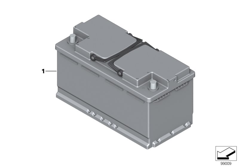 ORIGINAL BMW BATTERY