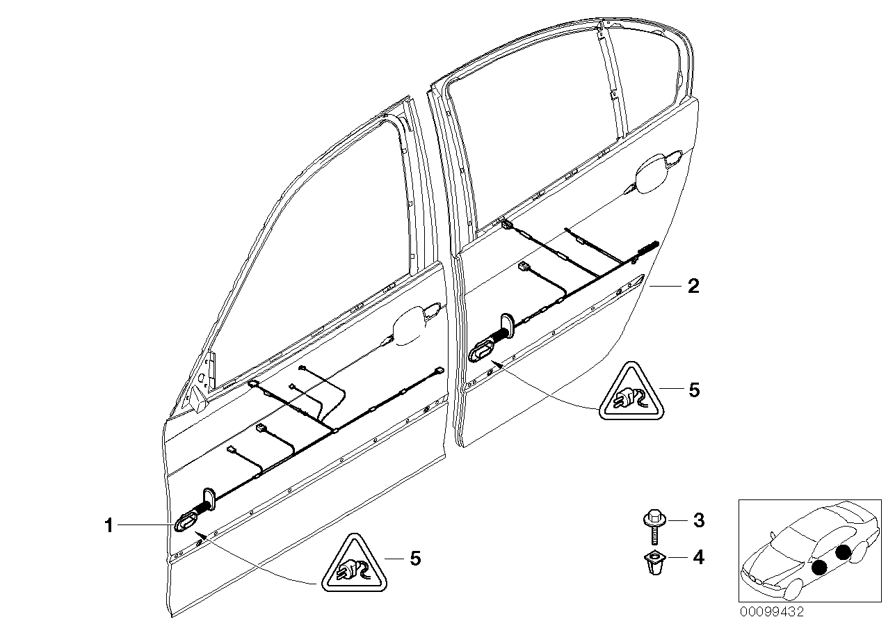 DOOR CABLE HARNESSES